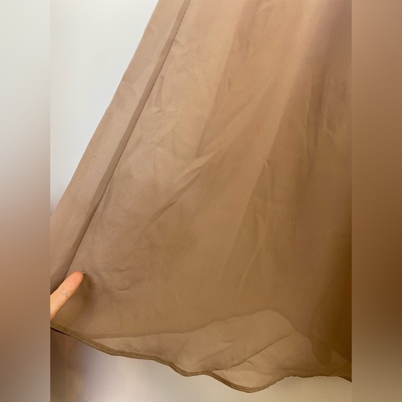 Jenny Yoo Bridesmaid dress Size 0 V-neck, flutter sleeve, side‎ slit - Picture 14 of 14